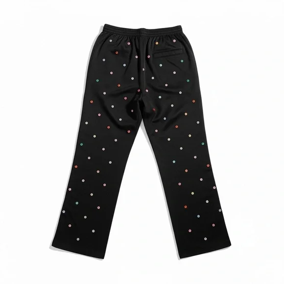 Hill House Home Jewel Jammie Pant Black Embellished Size XS EUC - Picture 3 of 7